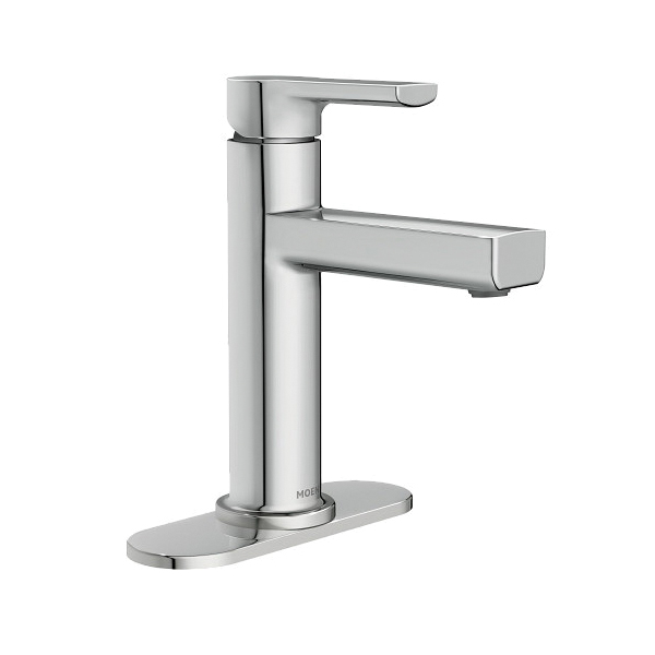 Rinza 84627 Bathroom Faucet, 1.2 gpm, 1-Faucet Handle, 1-Faucet Hole, Metal, Chrome, 4 in Faucet Centers