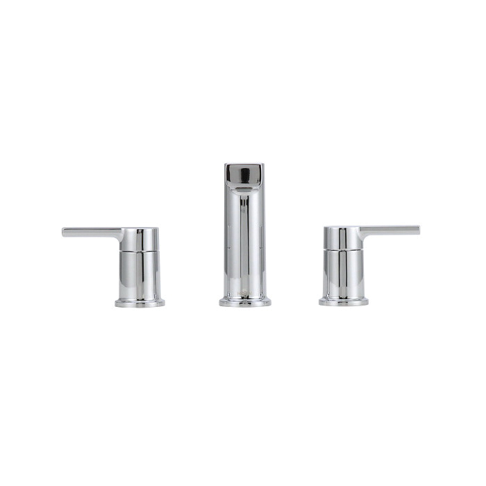 Rinza Series 84629 Bathroom Faucet, 1.2 gpm, 2-Faucet Handle, 3-Faucet Hole, Metal, Chrome, Lever Handle