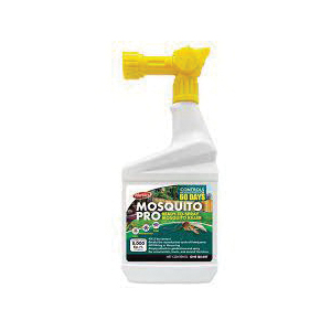 82250001 Mosquito Killer, Liquid, Spray Application, Home, Lawns, Ornamentanls, 1 qt Bottle