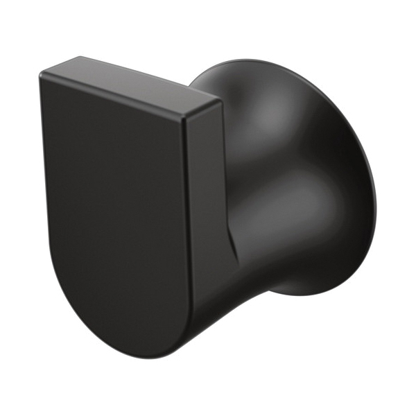 Genta LX BH3803BL Robe Hook, 1-Hook, Zinc, Matte, Wall Mounting