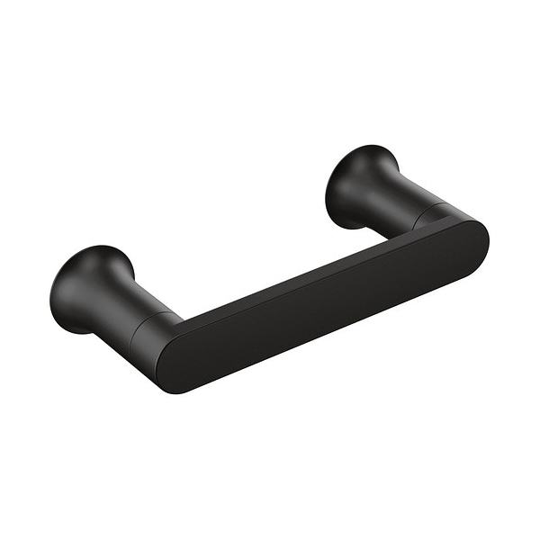 Genta LX BH3808BL Pivoting Paper Holder, Zinc, Black, Matte, Wall Mounting