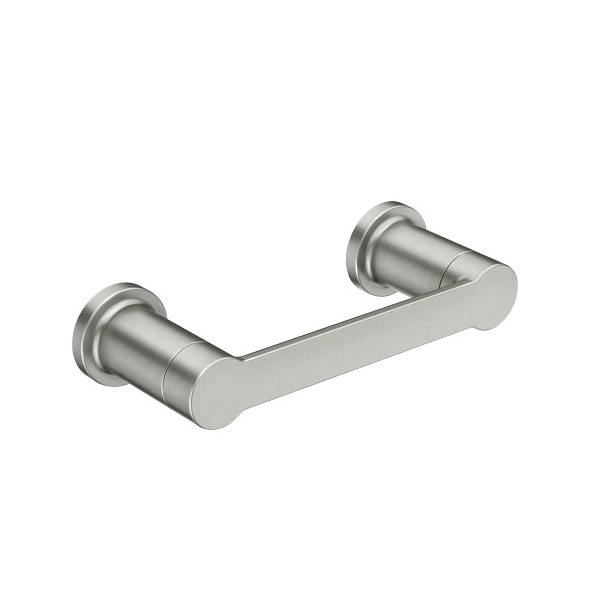 Rinza Y1108BN Pivoting Paper Holder, Zinc, Brushed Nickel, Wall Mounting