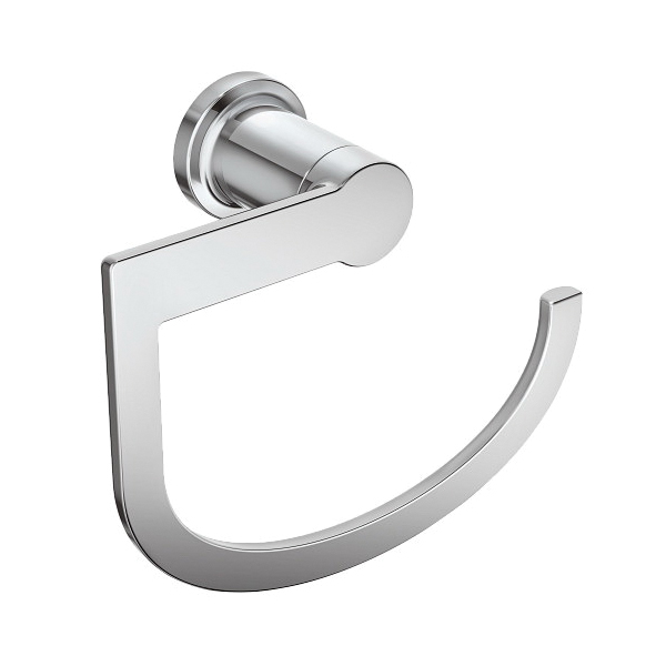 Rinza Y1186CH Hand Towel Bar, Zinc, Chrome, Wall Mounting