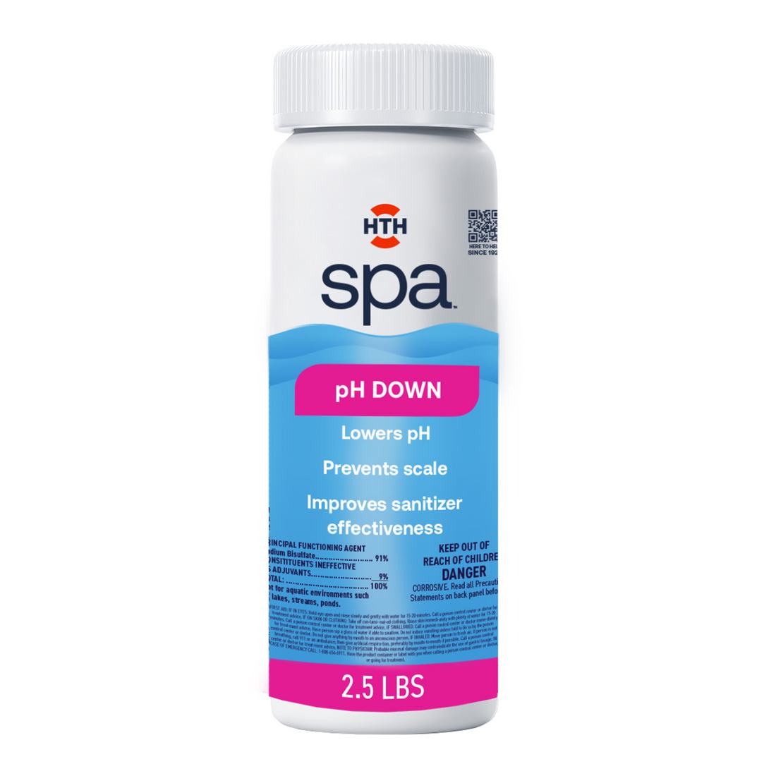 spa 86132 pH Down, Granular, 2.5 lb