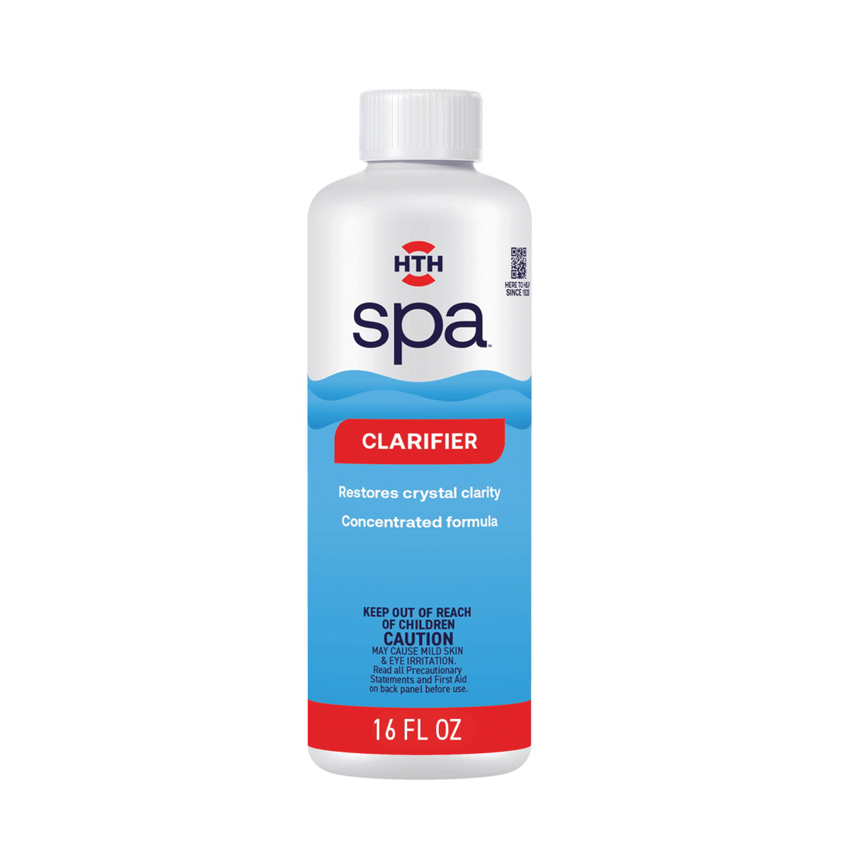 spa 86121 Clarifier, 16 oz, Liquid, Blue/Clear