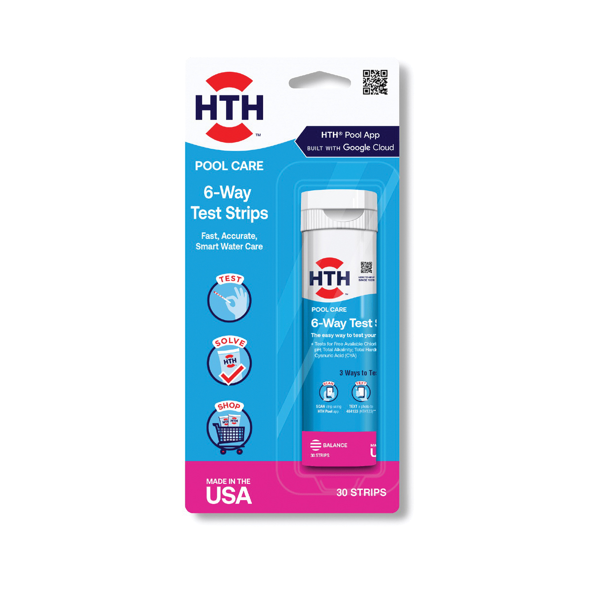 1276 Test Strip, 6-Way