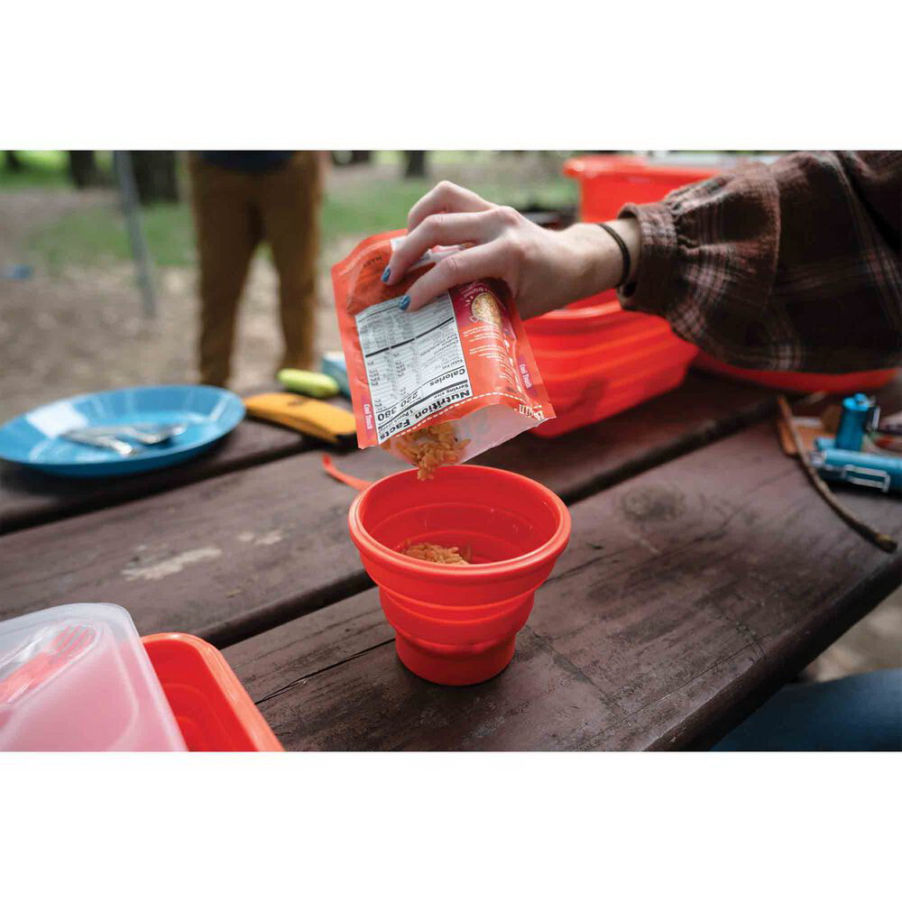 ust FlexWare 1149170 Bowl, 24 oz Capacity, Silicone, Orange - 4