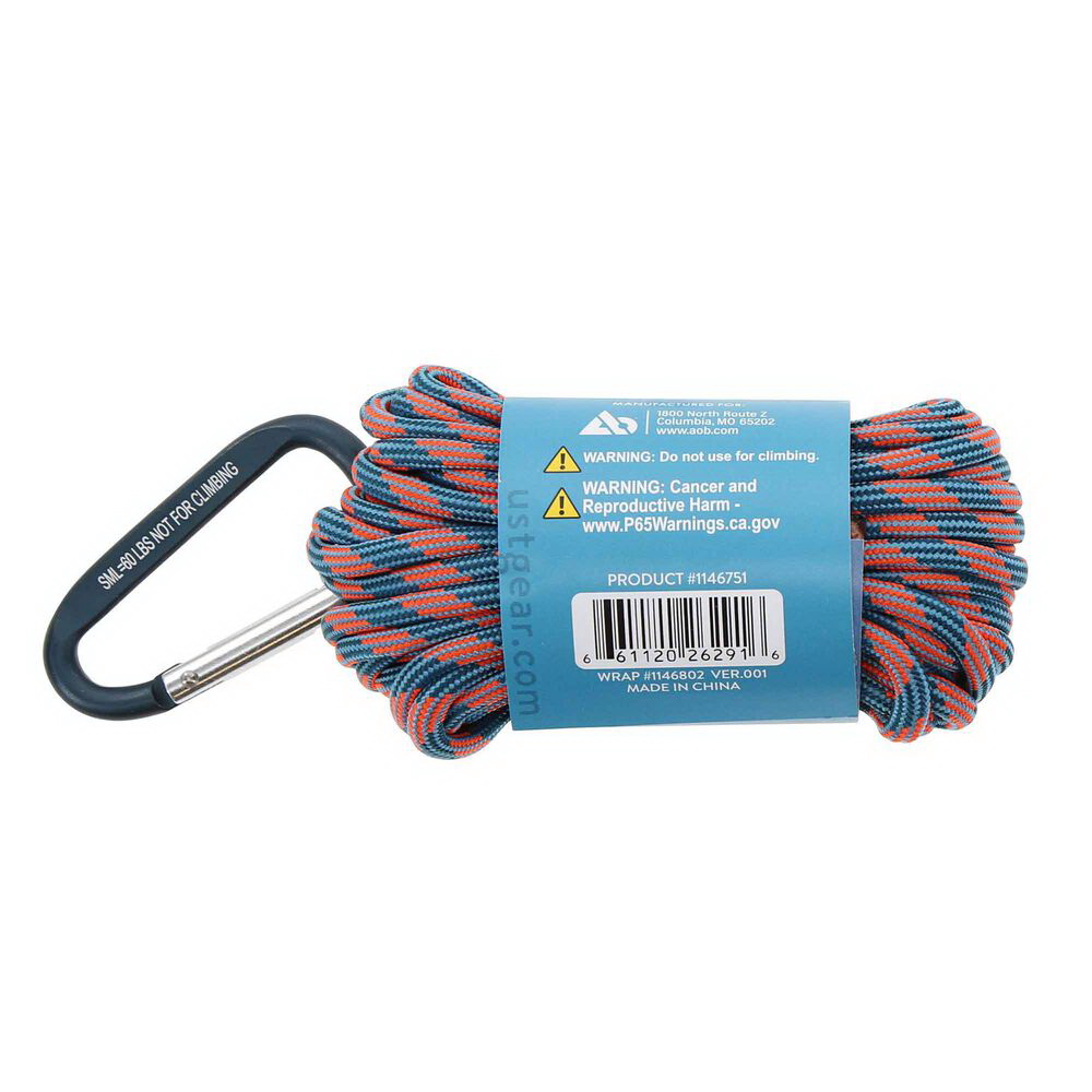 ust ParaTinder Series 1146751 Utility Cord, 30 ft L, Gray/Orange - 2