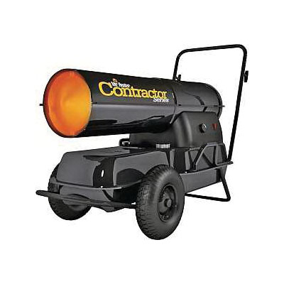 4098448 Forced Air Heater, 13.4 gal Fuel Tank, Kerosene, 185,000 Btu, 4625 sq-ft Heating Area