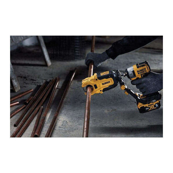 DEWALT Impact Connect DWACPRIR Copper Pipe Cutter Attachment, Cordless, Plastic, For: DEWALT 20 V MAX Impact Drivers