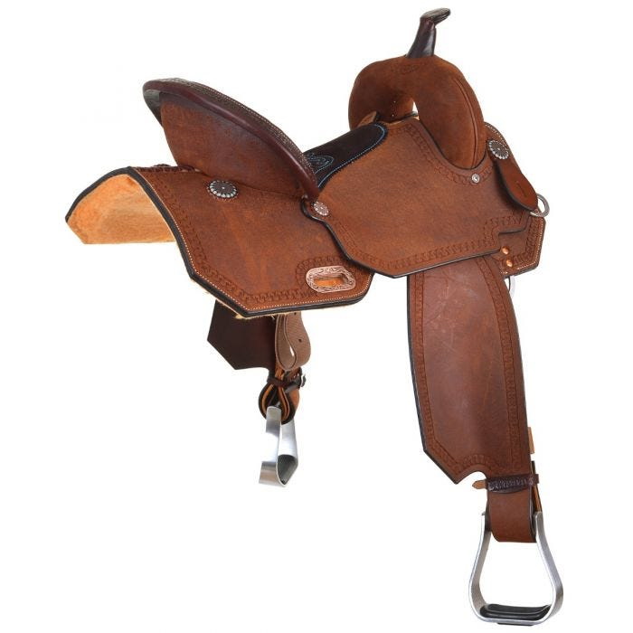 High Horse Lindale Barrel Saddle - Thumbnail 3