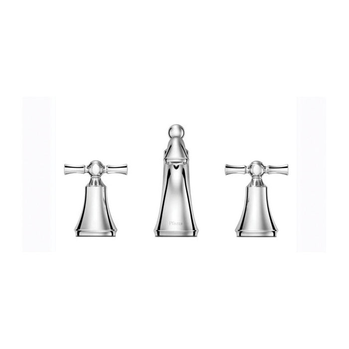 Pfister Thurmont Series LF-049-THRC Bathroom Faucet, 1.2 gpm, 2-Faucet Handle, 3-Faucet Hole, Metal, Polished Chrome - 2
