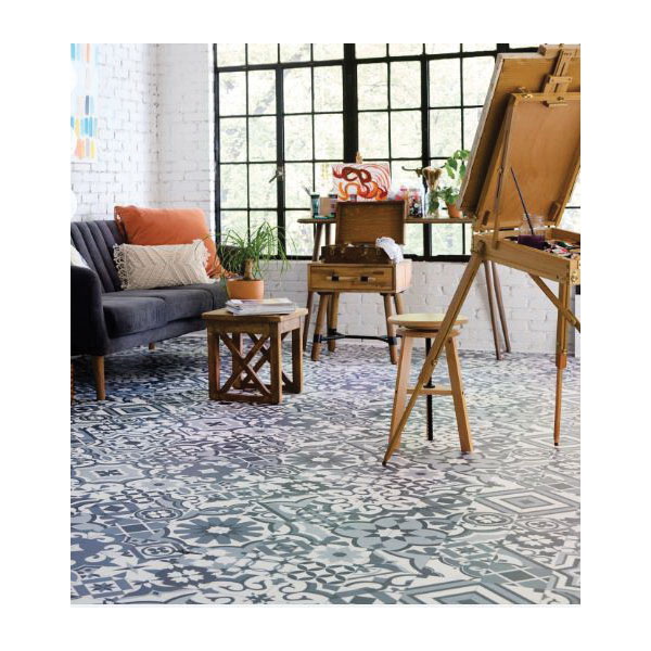 Easyliving, Tarkett, FiberFloor, Luxury Sheet Flooring, 12 ft W Roll, 0.1 in Thick Total, Onyx Gray, 14 mil, Cut to Length - 3