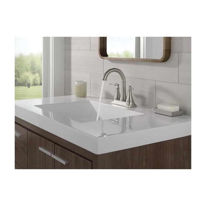 Archdale Bath Faucet, Delta, 2-Handle, Brushed Nickel - 2