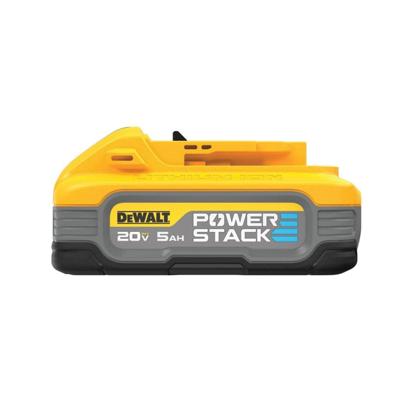 DeWALT POWERSTACK DCBP520 Battery, 20 V Battery, 5 Ah, 90 min Charging