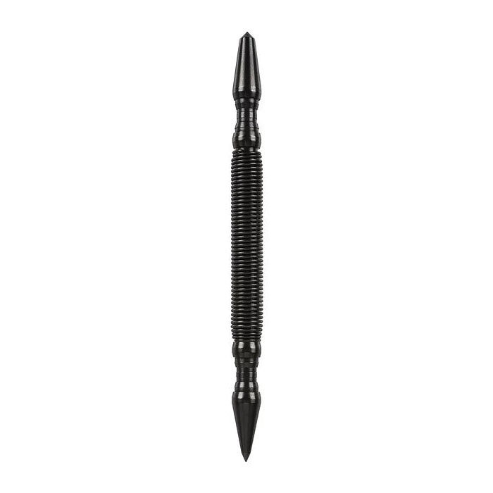 Hit Tool CP0PP0 Prick Punch and Center Punch, 1/8, 3/16 in Tip, 7 in L, Steel, Black Oxide - 3
