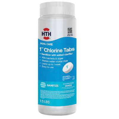 42049 Chlorine Tabs, Tablet, 1.5 lb