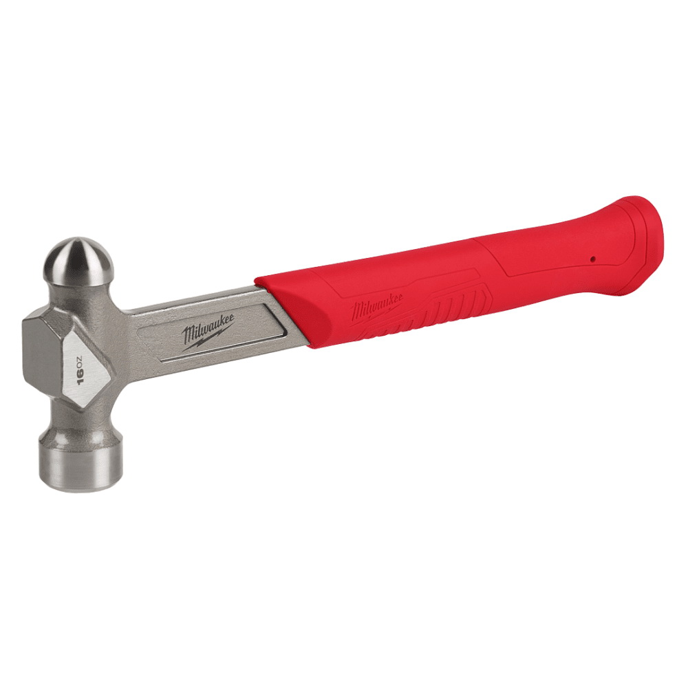 Milwaukee 48-22-9130 Hammer, 16 oz Head, Ball Peen Head, Steel Head - 3