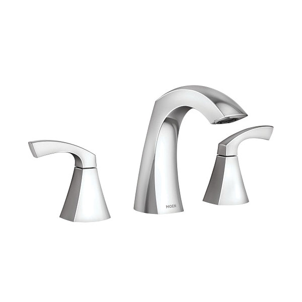 84504SRN Bathroom Faucet, 1.2 gpm, 2-Faucet Handle, 3-Faucet Hole, Spot Resistant Brushed Nickel