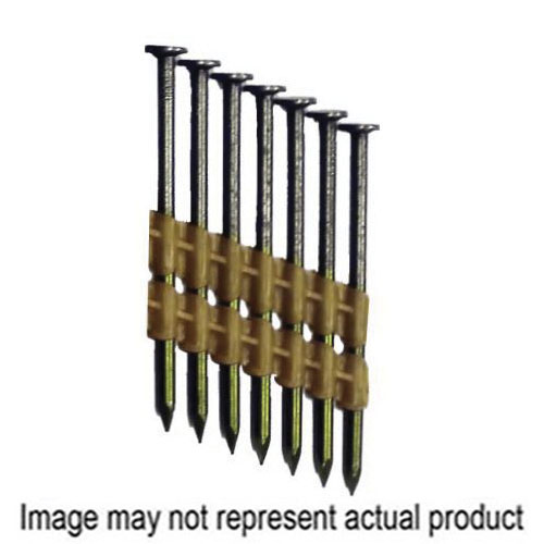 0710176S Collated Nail, 3 in L, 316 Stainless Steel, Round Head, Ring Shank