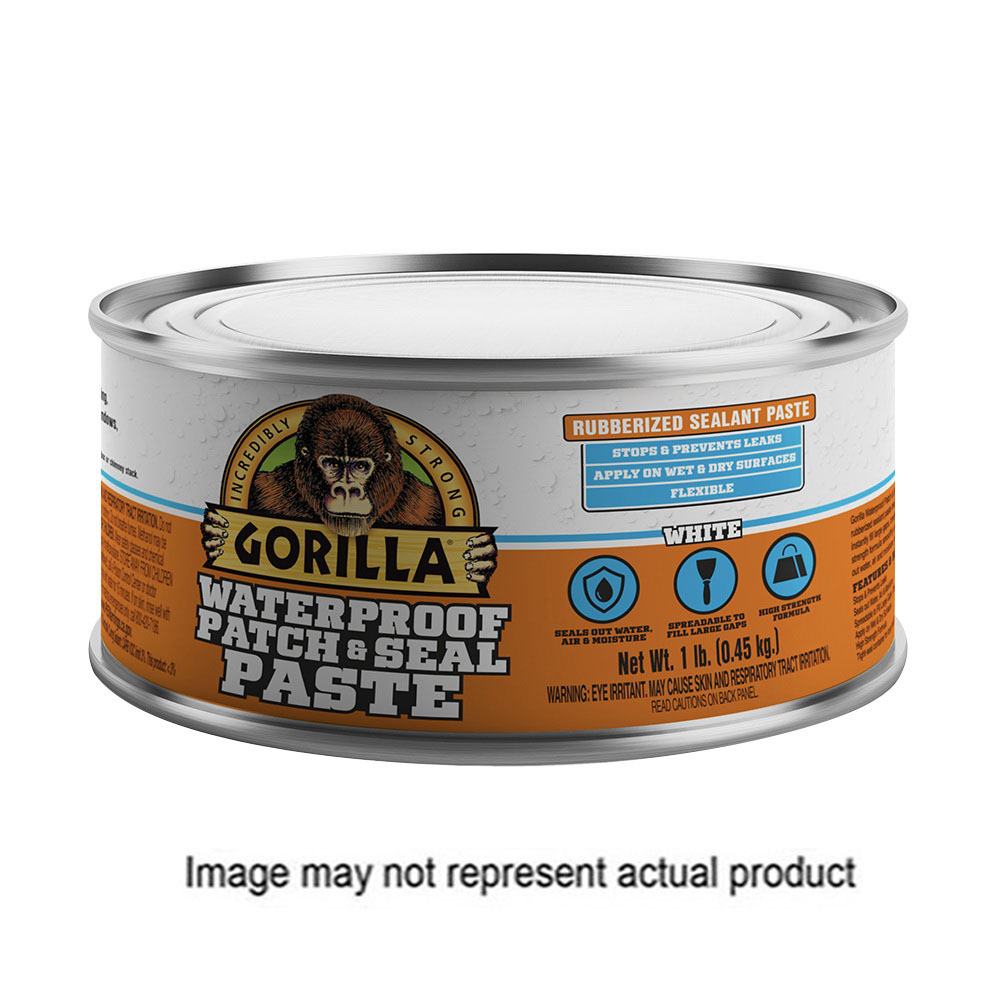 109404 Rubberized Patch, Paste, Black, 1 lb