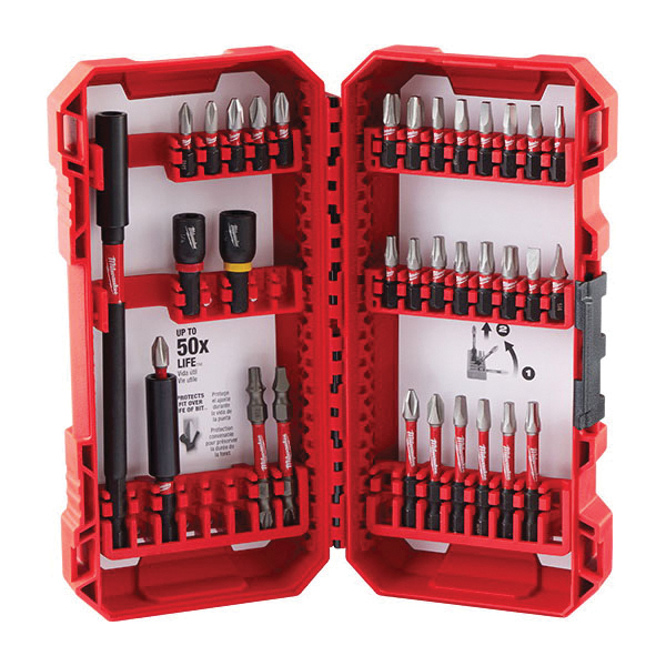SHOCKWAVE Impact Duty Series 48-32-5101 Driver Bit Set, 34-Piece, All-Purpose, Alloy Steel