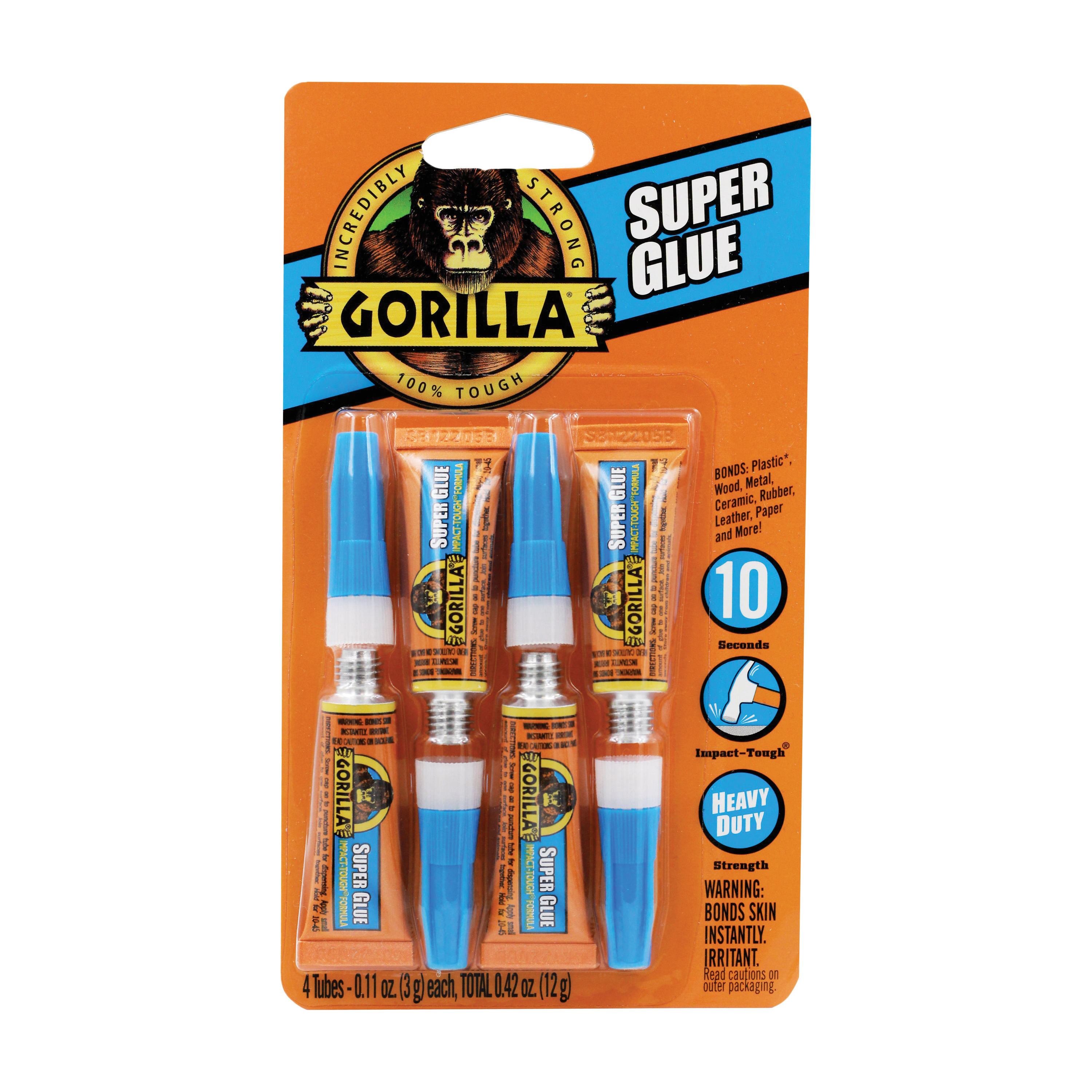105800 Super Glue, Liquid, Translucide, 3 g Tube