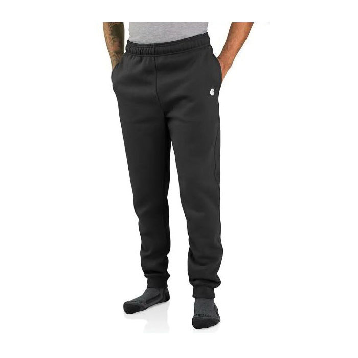Carhartt 105307-BLK-3XL-REG Carhartt 105307-BLK-3XL-REG Sweatpants, Midweight 3XL, Solid Print/Pattern, Cotton/Polyester, Black, Relaxed, Tapered - 1