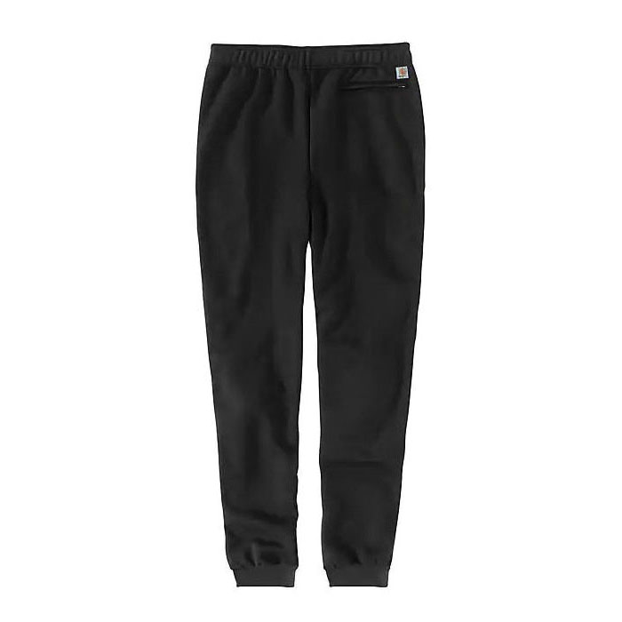Carhartt 105307-BLK-3XL-REG Sweatpants, Midweight 3XL, Solid Print/Pattern, Cotton/Polyester, Black, Relaxed, Tapered - 3