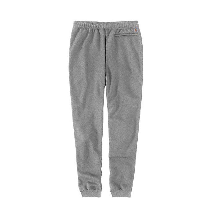 Carhartt 105307-HGY-S-REG Sweatpants, Midweight S, Solid Print/Pattern, Cotton/Polyester, Heather Gray, Relaxed, Tapered - 2