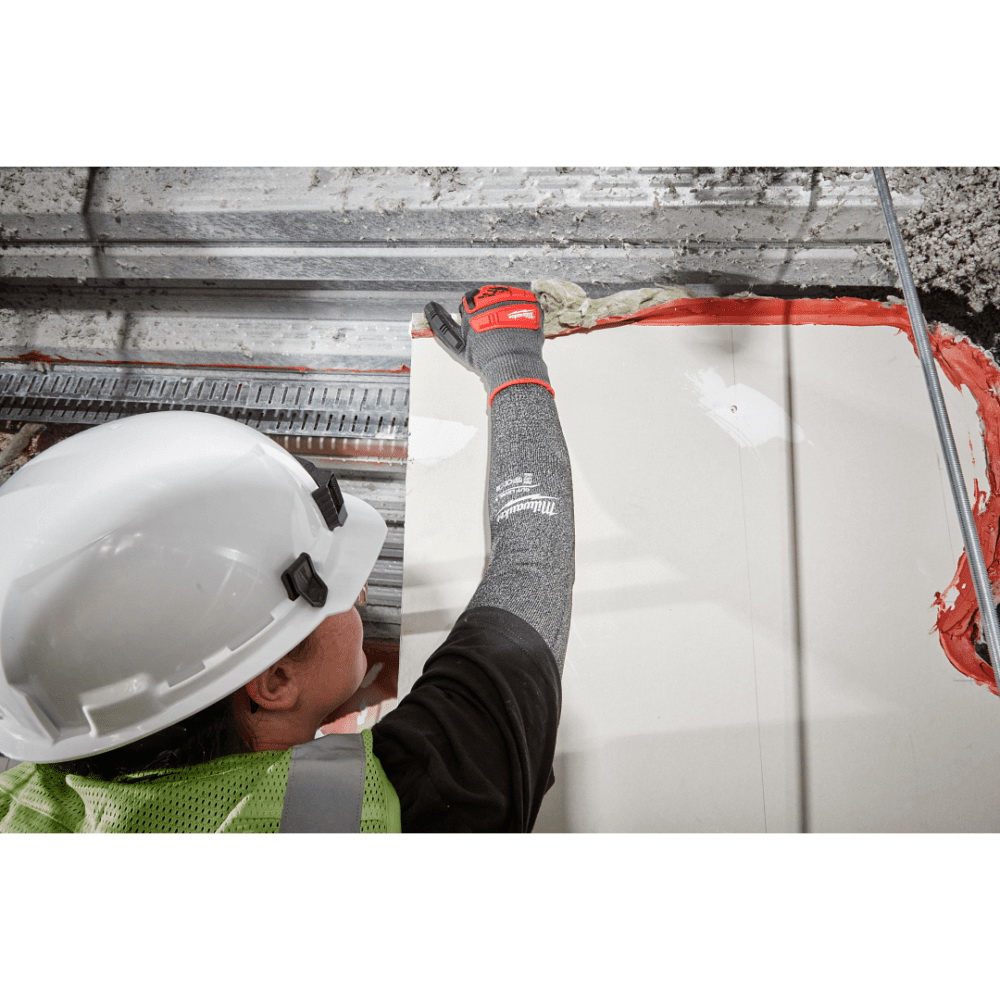 Protective Sleeves, Milwaukee, Cut Level 5, 16 in L, Gray - 3