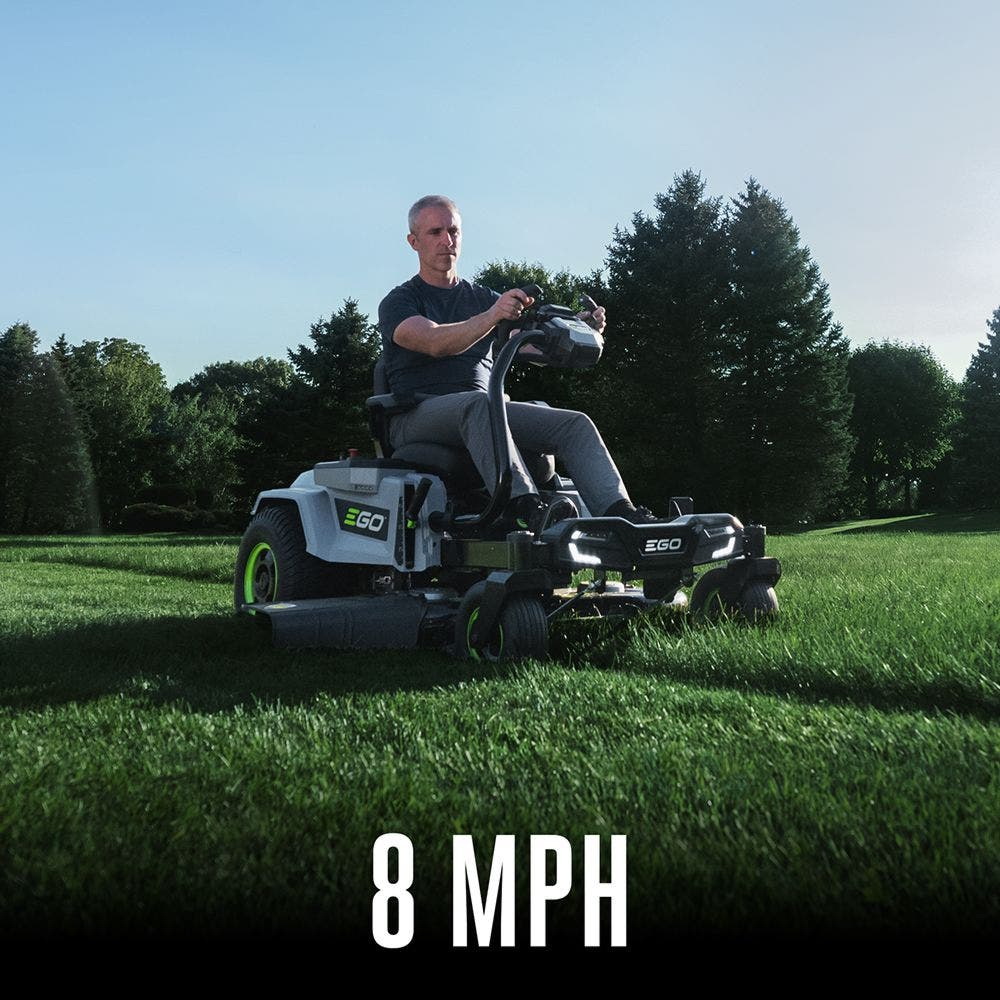 Z6 Zero Turn Lawn Mower Kit, EGO, 22 hp equivalent, 42 in W Cutting, 4 Batteries Included - 3