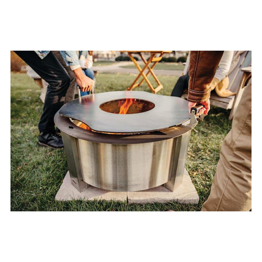Searplate Griddle, Breeo, X Series 24, Carbon Steel, For: X Series, Y Series Fire Pits - 3