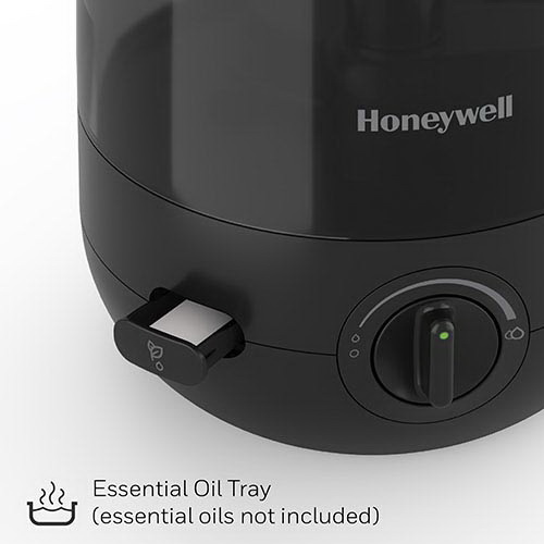 Honeywell HUL545B Cool Mist Humidifier, 1 gal Tank, Black