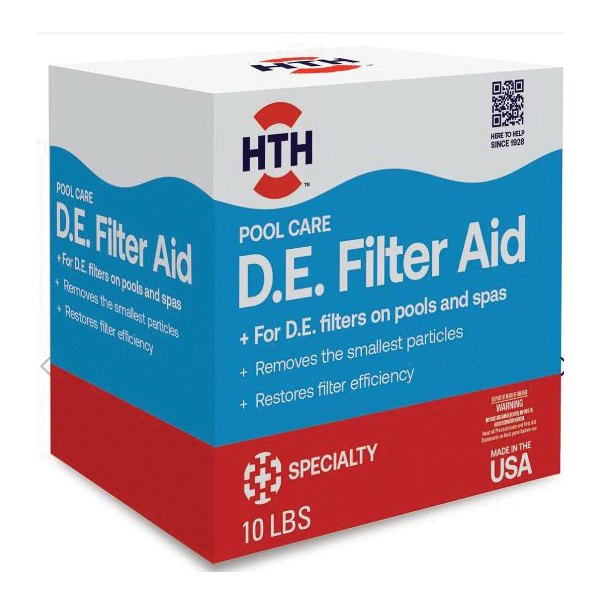67121 Diatomaceous Earth Filter Aid, 10 lb, Powder, Off-White