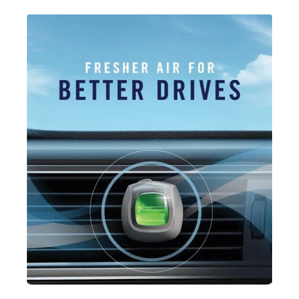 febreze CAR 01109 Air Freshener, 0.06 fl-oz, Oil, Gain Scent - 3