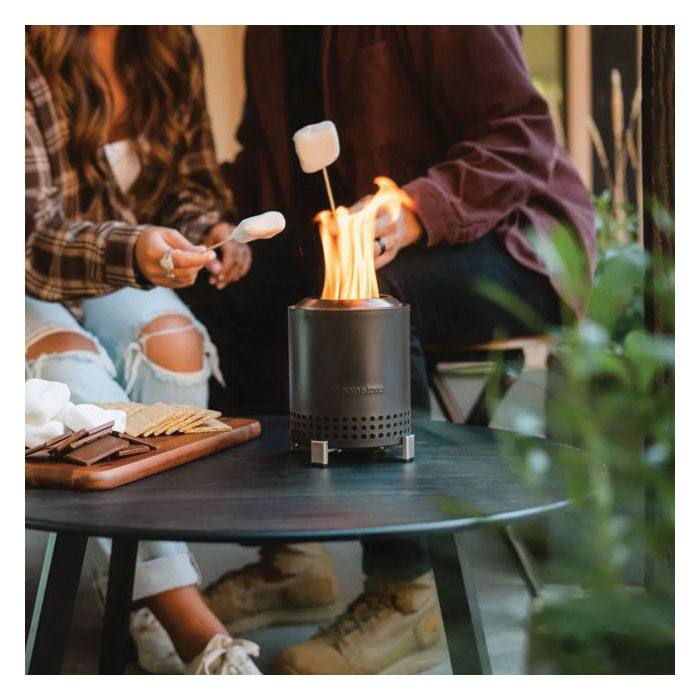 Solo Stove Mesa Series SSMESA-ASH Fire Pit, 15000 Btu Heating, 5.1 in OAW, 5.1 in OAD, 6.8 in OAH, Round - 3