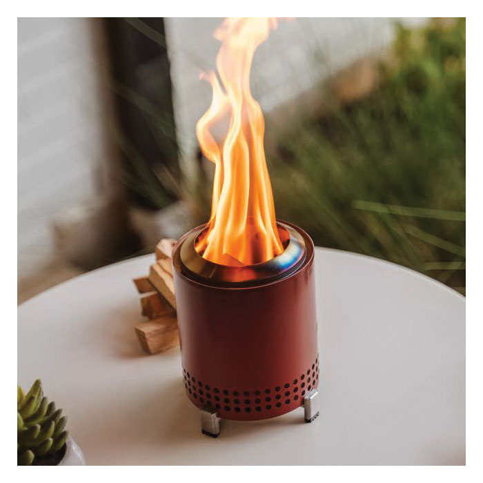 Solo Stove Mesa Series SSMESA-ASH Fire Pit, 15000 Btu Heating, 5.1 in OAW, 5.1 in OAD, 6.8 in OAH, Round - 4