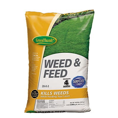 Green Thumb 225487 Weed and Feed, 28-0-3 N-P-K Ratio