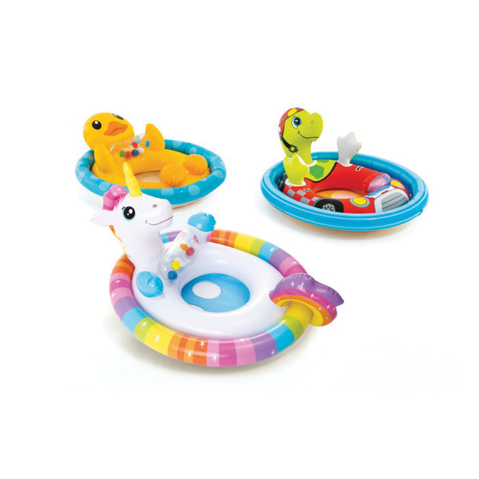 59570EP Inflatable Pool Float, See-Me-Sit Rider Profile, Vinyl