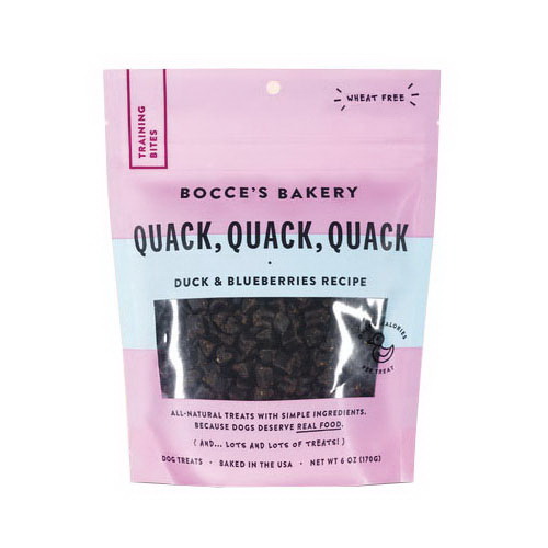 Quack, Quack, Quack Series BCB-A30103 Training Bites, Puppy, Blueberry, Duck, 6 oz