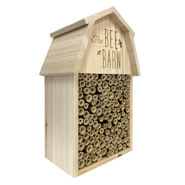 Nature's Way PWH9 Bee Barn, 6.9 in W, 11 in H, Bamboo - 2