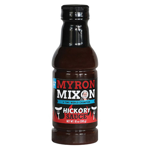 MMS002 BBQ Sauce, Hickory Smoked, 18 oz, Bottle