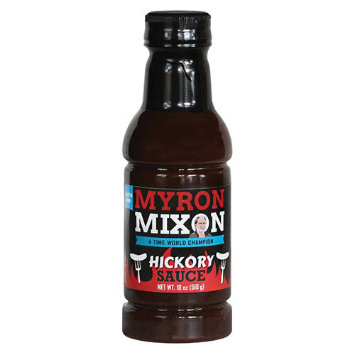 MMS002 BBQ Sauce, Hickory Smoked, 18 oz Bottle