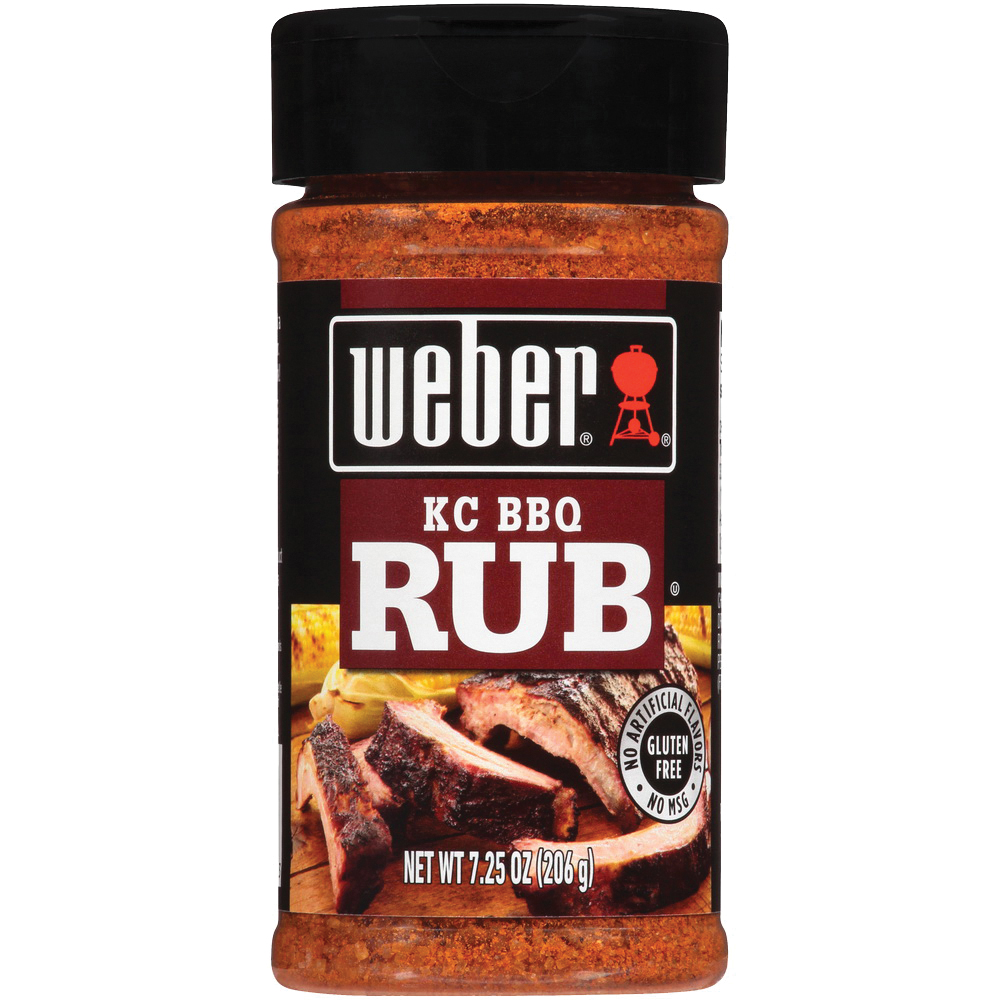 Weber 1150416 KC BBQ Rub, Kansas City, 7.25 oz