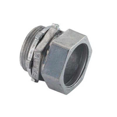 Halex 02310 EMT Connector, 1 in Compression, Zinc
