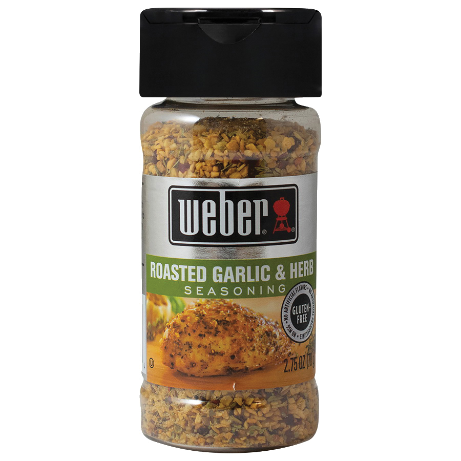 Weber 1151132 Seasoning, Herb, Roasted Garlic, 12 oz