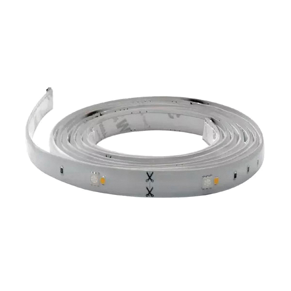 GE 93129120 Color-Changing Tape Light Kit, 120 V, 18 W, LED Lamp, RGBW Light, 1600 Lumens, 3800 K Color Temp