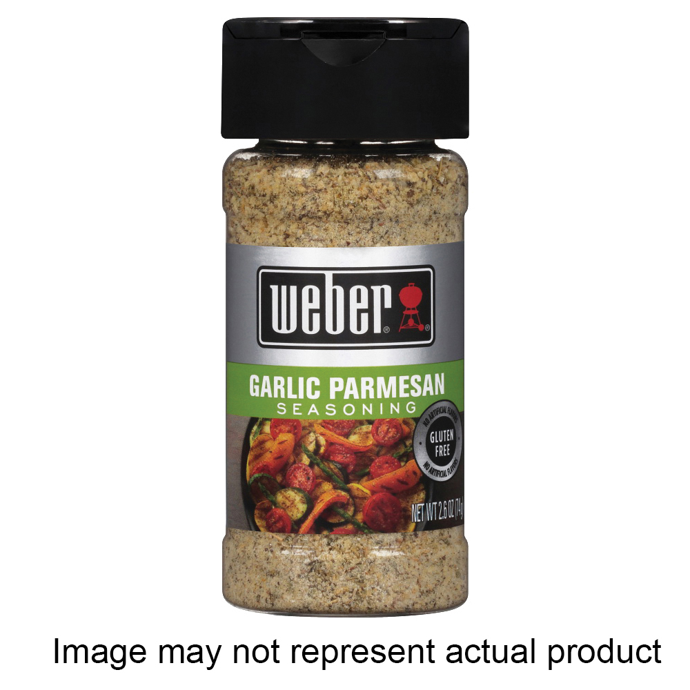 Weber 1130147 Seasoning, Garlic Parmesan, 2.5 oz