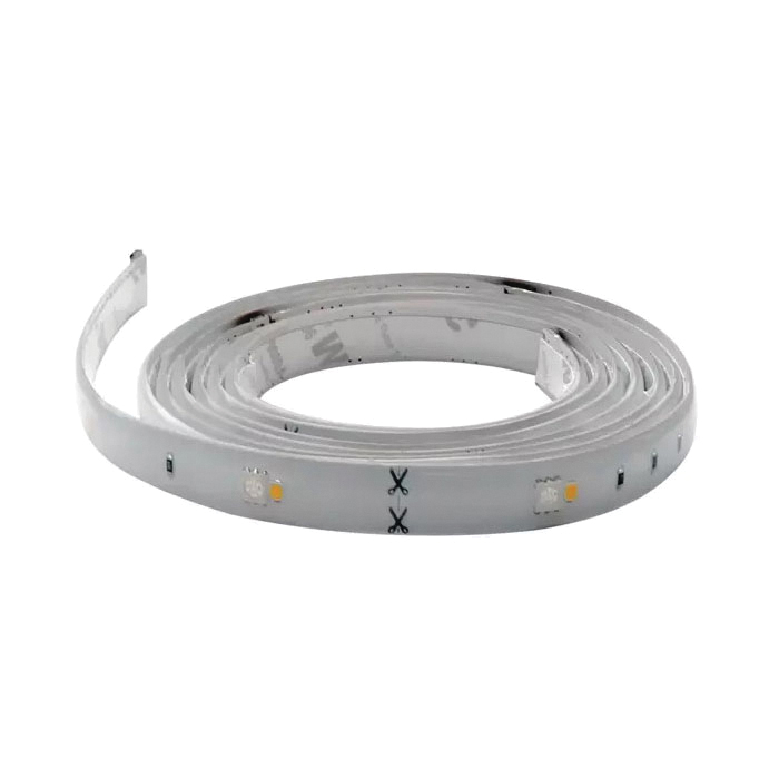 GE 93129119 Color-Changing Tape Light Kit, 120 V, 10 W, LED Lamp, RGBW Light, 800 Lumens, 3800 K Color Temp